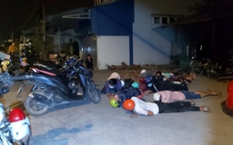 Tiền Giang: Hàng chục cảnh sát vây bắt nhóm thanh thiếu niên đua xe trái phép trên QL1