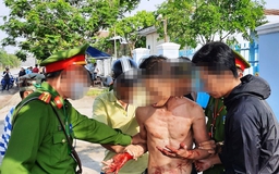 Bình Định: Nghi phạm ngáo đá đâm chém 3 người lớn và 1 cháu bé