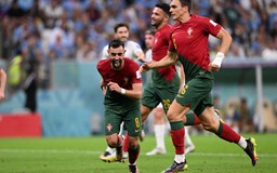 Kết quả Bồ Đào Nha 2-0 Uruguay, World Cup 2022: Bruno Fernandes lập cú đúp