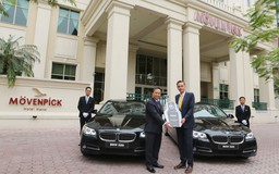 Khách sạn Mövenpick Hà Nội ra mắt đội xe chuẩn 5 sao của BMW