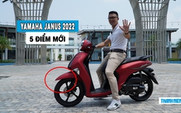 5 điểm mới trên Yamaha Janus 2022 tại Việt Nam