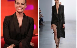 'Bom sex' Margot Robbie diện thiết kế của Công Trí lên talkshow nổi tiếng của BBC