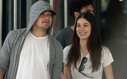 Leonardo DiCaprio say đắm 'chân dài' kém 23 tuổi