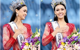 Nhan sắc 'bông hồng lai' vừa giành vương miện Hoa hậu Hoàn vũ Thái Lan