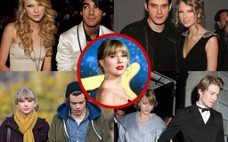 Chuyện tình tiêu tốn giấy mực giữa Taylor Swift với loạt sao nam nổi tiếng