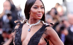 ‘Báo đen’ Naomi Campbell hở bạo ‘chặt chém’ dàn mỹ nhân dự thảm đỏ Cannes