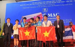 Vinh danh hàng trăm học sinh đoạt giải cuộc thi toán học Hà Nội mở rộng