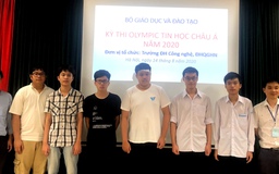 Học sinh Việt Nam giành huy chương vàng Olympic tin học châu Á