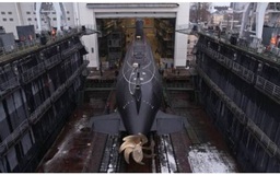 Nga hạ thủy tàu ngầm mới có khả năng phóng tên lửa hành trình Kalibr