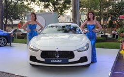 Ngắm Maserati Ghibli chính hãng trắng ‘Ngọc Trinh’