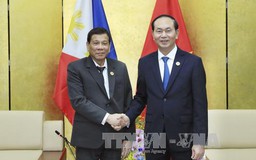 Chủ tịch nước Trần Đại Quang gặp gỡ các lãnh đạo