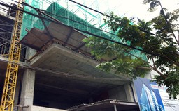 Đứt cáp thang treo xây dựng, 3 người bị thương nặng