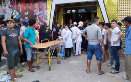 Tai nạn lao động nghiêm trọng ở Bà Rịa: Nhiều người mắc kẹt trong đống đổ nát