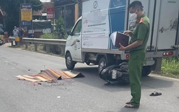 Đà Nẵng: Nghi vấn tài xế xe máy tránh xe tải té ngã, bị xe container tông chết