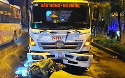 Bình Định: Xe máy va chạm xe tải lúc nửa đêm, một người tử vong tại chỗ