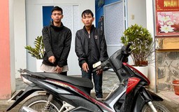 Bắt 2 nghi phạm trộm xe máy ‘xuyên Việt’