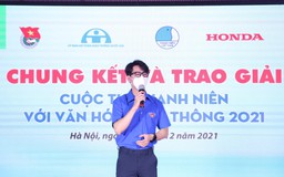 Thi văn hóa giao thông: Nam thí sinh 'ẵm' giải 10 triệu đồng và 1 xe máy