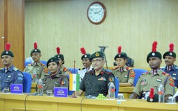 Tổng đội Thiếu sinh quân Ấn Độ tới thăm và làm việc với T.Ư Đoàn