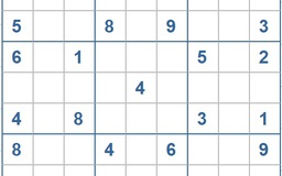 Mời các bạn thử sức với ô số Sudoku 4101 mức độ Khó
