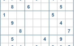 Mời các bạn thử sức với ô số Sudoku 4105 mức độ Khó
