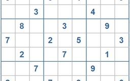 Mời các bạn thử sức với ô số Sudoku 4157 mức độ Khó