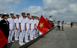 Diễn tập thực binh hải quân ASEAN - Trung Quốc 2018 trên vùng biển phía đông Trạm Giang