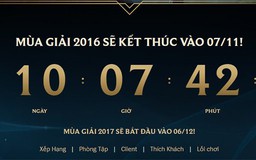 LMHT: Nếu bị cấm chat vào 00:01 ngày 8.11, game thủ sẽ không được thưởng xếp hạng cuối mùa