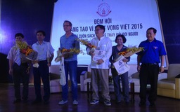 Gần 1.000 sinh viên dự đêm hội Sáng tạo Vì khát vọng Việt 2015