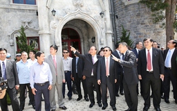 Thủ tướng Lào đến thăm Bà Nà Hills
