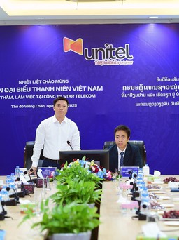 Thăm công ty liên doanh của Việt Nam nộp thuế đứng thứ 2 tại Lào