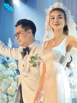 Dàn sao đến dự đám cưới siêu mẫu Thanh Hằng và nhạc trưởng Nhật Minh