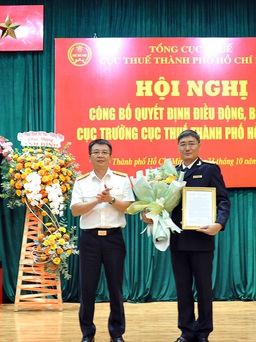 Ông Nguyễn Nam Bình làm Cục trưởng Cục Thuế TP.HCM