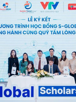 VTV Quỹ Tấm lòng Việt, ELSA, Rootopia đồng hành tài trợ 65% cùng học bổng S-Global 2