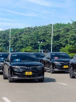 Ô tô điện VinFast VF 8 trở thành xe phục vụ Hội nghị Bộ trưởng ASEAN