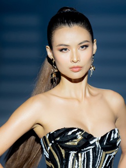 Cao Thiên Trang khuấy động sàn diễn thời trang khi trở lại catwalk