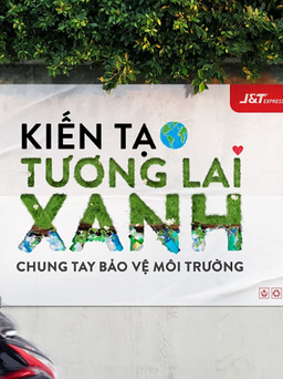 J&T Express triển khai chiến dịch thu gom rác thải nhựa