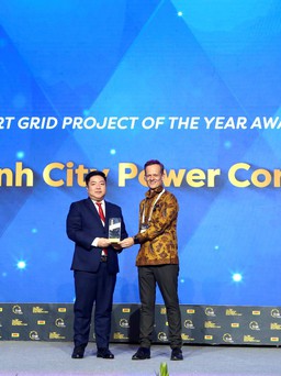 EVNHCMC đạt giải thưởng 'Dự án lưới điện thông minh của năm' tại ENLIT ASIA 2023