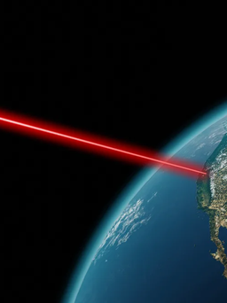 Phi thuyền lập cột mốc mới về truyền thông điệp bằng laser đến trái đất