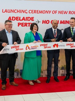 Tin vui: Đường bay đến Perth, Adelaide của Vietjet vừa khai trương