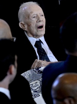 Cựu Tổng thống Mỹ Jimmy Carter dự lễ tưởng niệm người vợ quá cố
