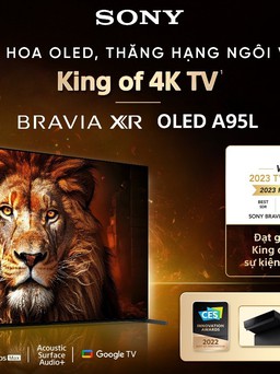 Sony BRAVIA XR OLED A95L chính thức có mặt tại Việt Nam