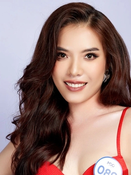 Nhan sắc cô gái cao 1,8m ở Hoa hậu Hoàn vũ Việt Nam