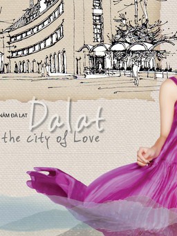 Biểu diễn thời trang tơ lụa tại Trường cao đẳng Đà Lạt