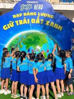 Chương trình ‘Nạp năng lượng - Giữ trái đất xanh’ đến với trẻ em vùng sâu