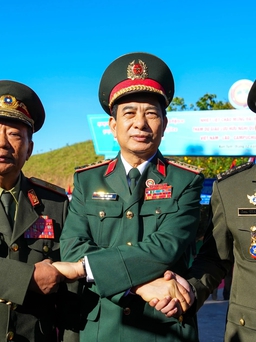 Lần đầu tiên quân đội Việt Nam - Lào - Campuchia diễn tập quân y chung