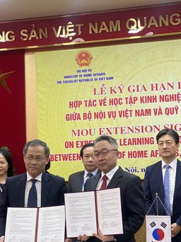 Việt Nam - Hàn Quốc ký gia hạn hợp tác về giao lưu thanh niên