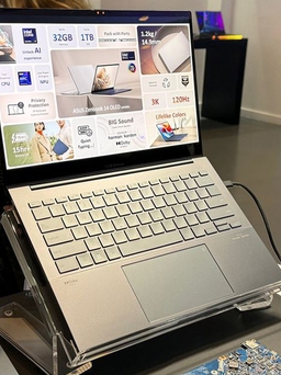 Asus giới thiệu laptop OLED ZenBook 14 với CPU Intel Core Ultra