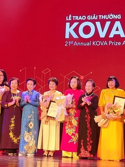 Hàng trăm cá nhân và tập thể nhận Giải thưởng và học bổng KOVA lần thứ 21