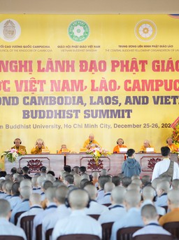 Hội nghị lãnh đạo Phật giáo 3 nước Việt Nam, Lào, Campuchia tại TP.HCM