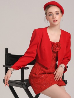 Váy đi tiệc dạ tweed giúp nàng được săn đón, yêu chiều hơn